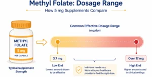 Chart showing the gap between labeled and actual melatonin content in gummies