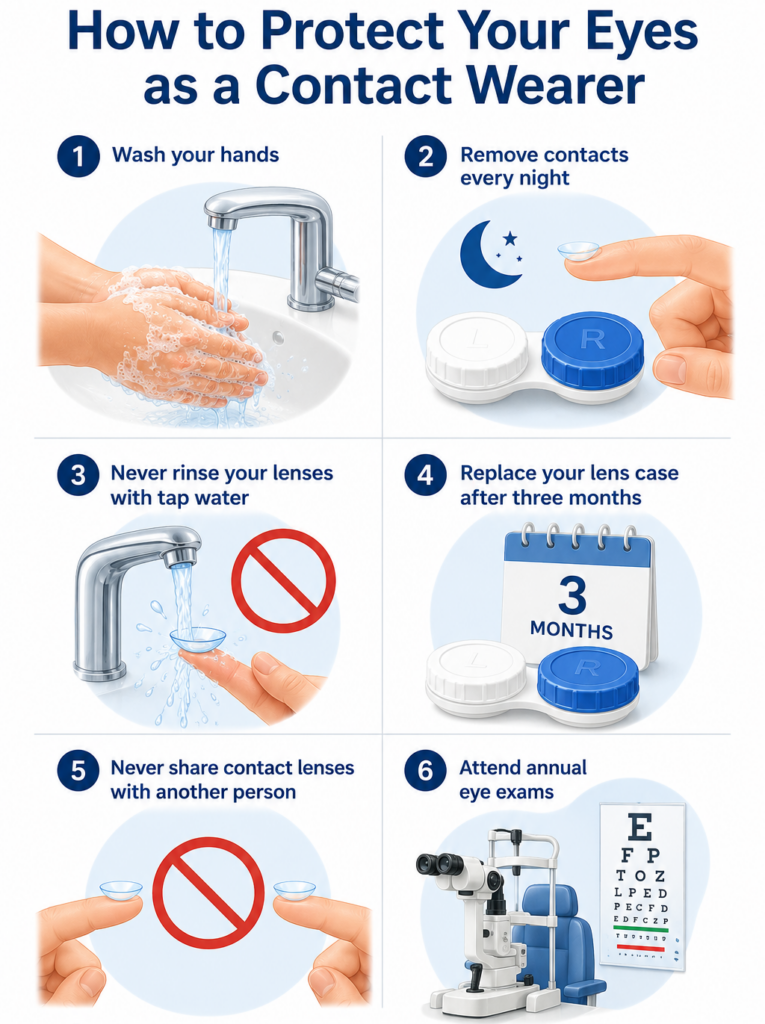How to Protect Your Eyes as a Contact Wearer