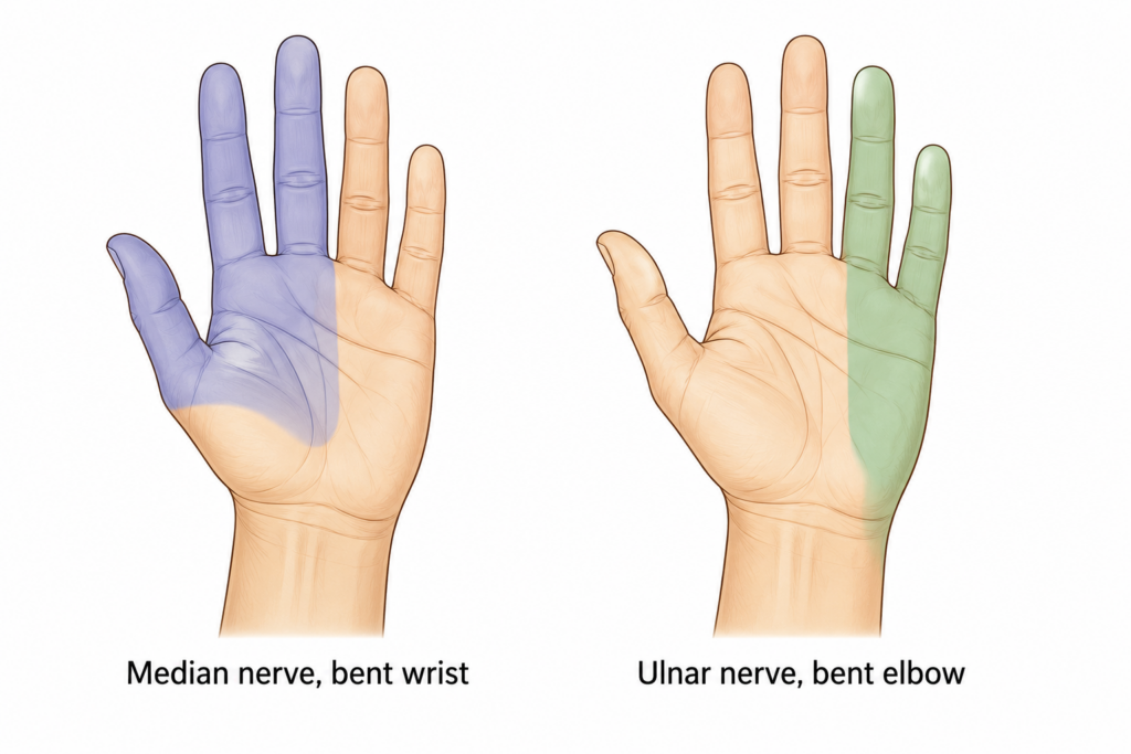 dont make the hand blank add an illustration color like beige or something to differentiate the body from the white background