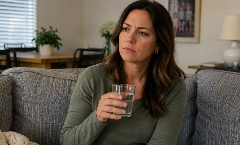 woman noticing warning signs that taper off plan may be moving too fast