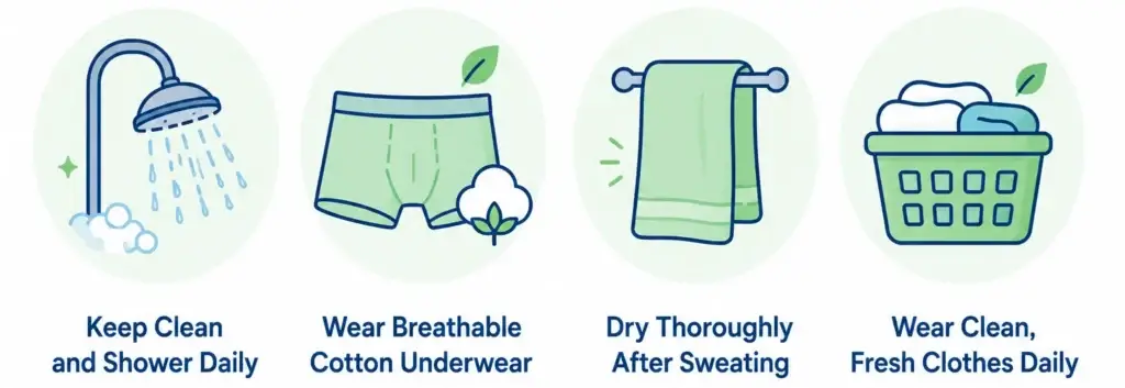 How to prevent yeast infections in men