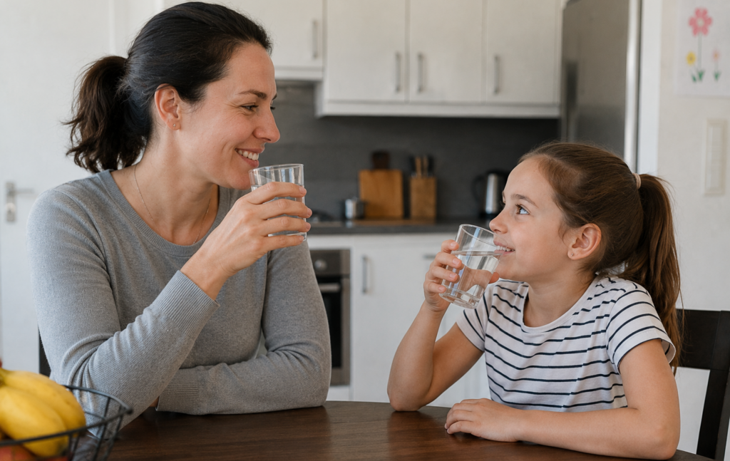 recurring strep throat in adults and children household spread